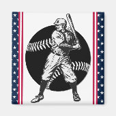 Baseball: Vintages Magnet (Vorne)