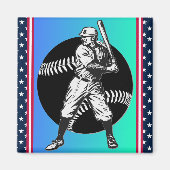 Baseball: Vintages Magnet (Vorne)