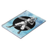 Baseball:Vintages Notebook Notizblock (Linke Seite)