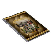Baseball:Vintages Notebook Notizblock (Rechte Seite)
