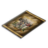 Baseball:Vintages Notebook Notizblock (Linke Seite)