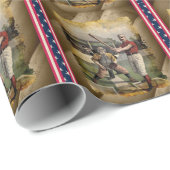 Baseball: Vintages Wrapping Paper Geschenkpapier (Rolleneckpunkt)