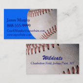 Baseball Visitenkarte (Vorne/Hinten)