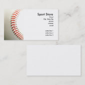 Baseball Visitenkarte (Vorne/Hinten)