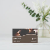 Baseball-Visitenkarten Visitenkarte (Stehend Vorderseite)