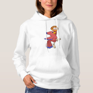 Baseball-Vogel mit Baseball-Handschuh Hoodie