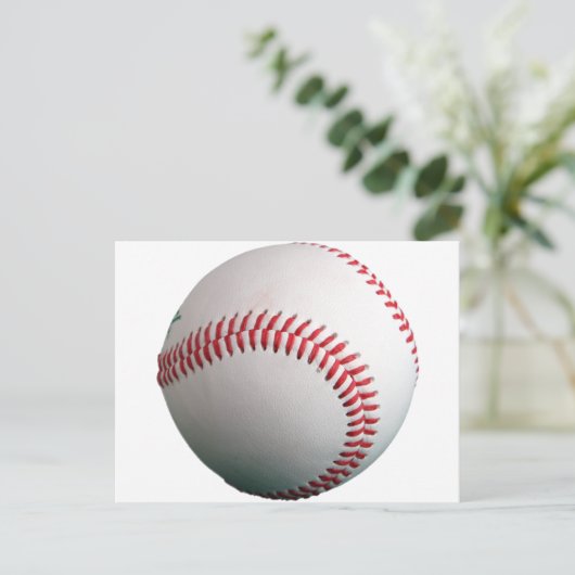 Baseball völlig Customizeable Postkarte (Stehend Vorderseite)