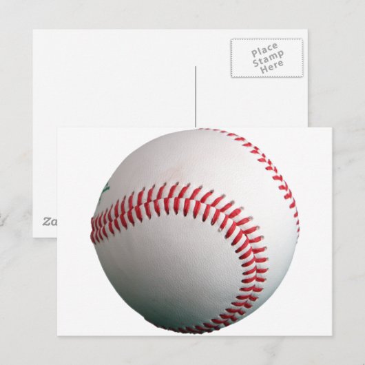 Baseball völlig Customizeable Postkarte (Vorne/Hinten)