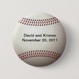 Baseball-Vorlage Button