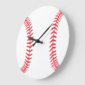 Baseball-Wall-Uhr Große Wanduhr (Winkel)