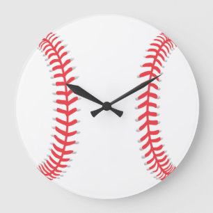 Baseball-Wall-Uhr Große Wanduhr