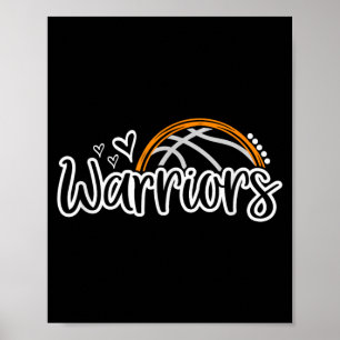 Baseball Warriors Schul Sport Fan Teamgeist Poster