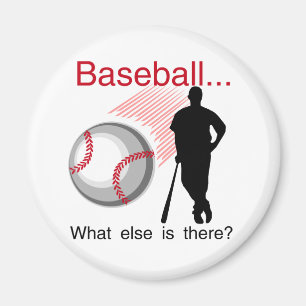Baseball was sonst T - Shirts und Geschenke Magnet