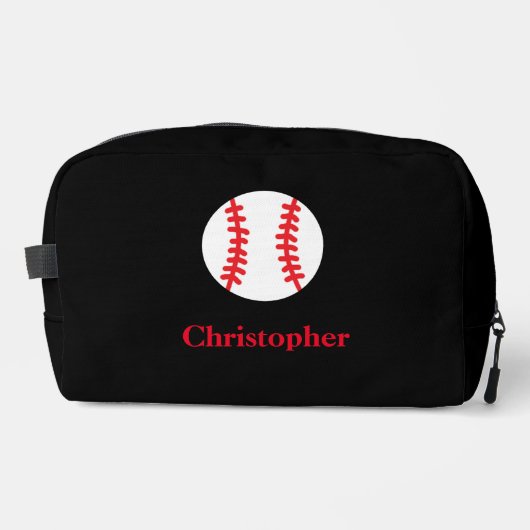Baseball Waschbeutel (Vorderseite)