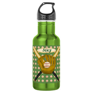 Baseball-Wasserflasche Edelstahlflasche