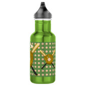 Baseball-Wasserflasche Edelstahlflasche (Rechts)