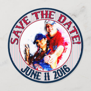Baseball Wedding Rett-the-Date-HOWARD,Option 3 Save The Date