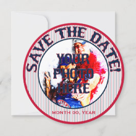 Baseball Wedding Rett-The-Date-Template 04 Save The Date