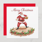 Baseball Weihnachten (Vorne/Hinten)