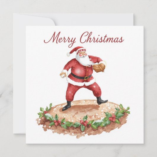 Baseball Weihnachten (Vorderseite)