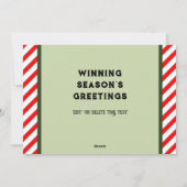 Baseball Weihnachten (Rückseite)