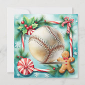 Baseball Weihnachten (Vorderseite)