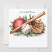Baseball Weihnachten (Vorderseite)