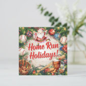 Baseball Weihnachten (Stehend Vorderseite)