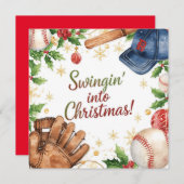 Baseball Weihnachten (Vorne/Hinten)