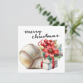 Baseball Weihnachten (Stehend Vorderseite)