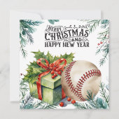 Baseball Weihnachten (Vorderseite)