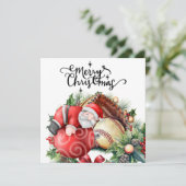 Baseball Weihnachten (Stehend Vorderseite)