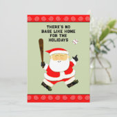 Baseball Weihnachten (Stehend Vorderseite)