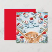 Baseball Weihnachten (Vorne/Hinten)