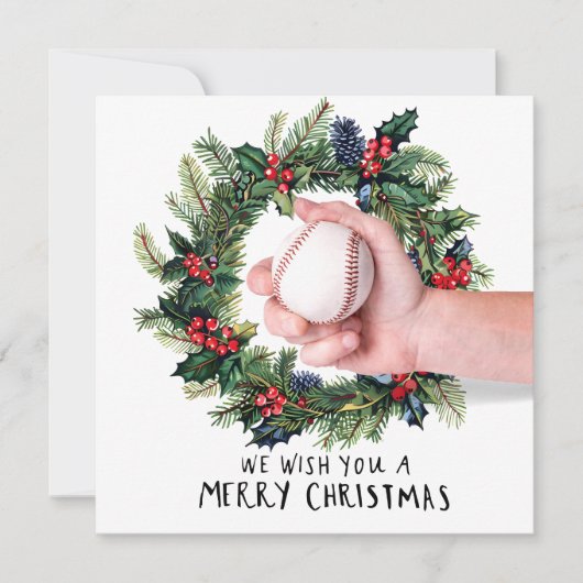 Baseball Weihnachten (Vorderseite)