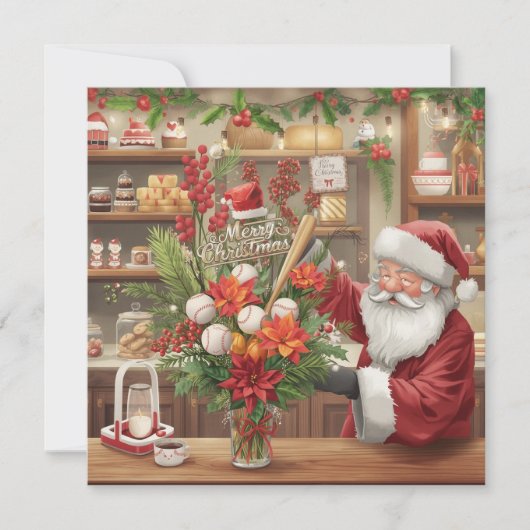 Baseball Weihnachten (Vorderseite)