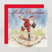 Baseball Weihnachten (Vorne/Hinten)