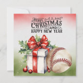 Baseball Weihnachten (Vorderseite)