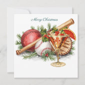 Baseball Weihnachten (Vorderseite)