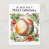 Baseball Weihnachten (Vorderseite)