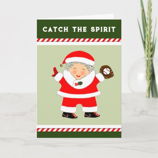 Baseball Weihnachten (Vorderseite)