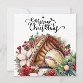 Baseball Weihnachten (Vorderseite)