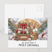 Baseball Weihnachten (Vorne/Hinten)