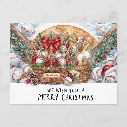 Baseball Weihnachten (Vorderseite)