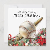 Baseball Weihnachten (Vorderseite)