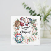 Baseball Weihnachten (Stehend Vorderseite)