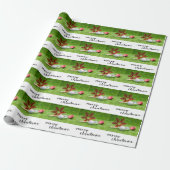 Baseball Weihnachten als Geschenkpapier (Ungerollt)