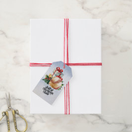 Baseball Weihnachten Geschenkanhänger