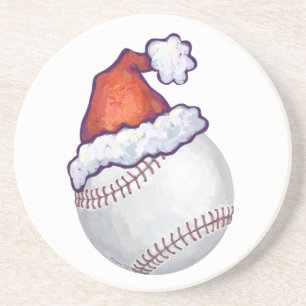 Baseball Weihnachten Getränkeuntersetzer