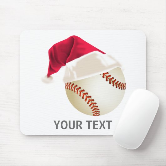 Baseball-Weihnachten Mousepad (Mit Mouse)